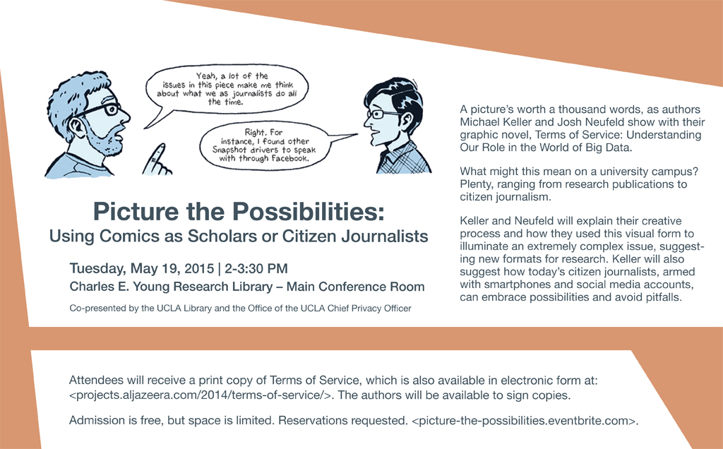Picture the Possibilities: Using Comics as Scholars or Citizen Journalists  - CAMPUS PRIVACY